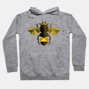 Low Poly Bee Hoodie